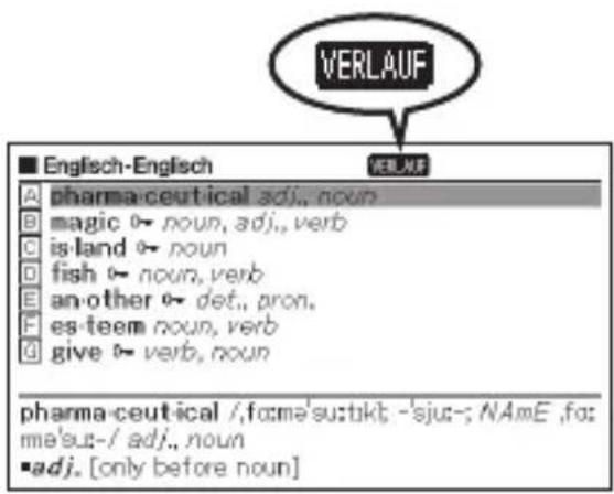 VERLAUF ■ Englisch-Englisch VERLAUF A pharma-ceutical adj., noun B magic 0→ noun, adj., verb C is-land 0→ noun D fish 0→ noun, verb E an-other 0→ det., pron. F es-teem noun, verb G give 0→ verb, noun pharma-ceutical /ˌfɑːmeˈsuːtɪkt -ˈsjuː-; NAɪmE ,fɑːmeˈsuː-/ adj., noun ▪adj. [only before noun]