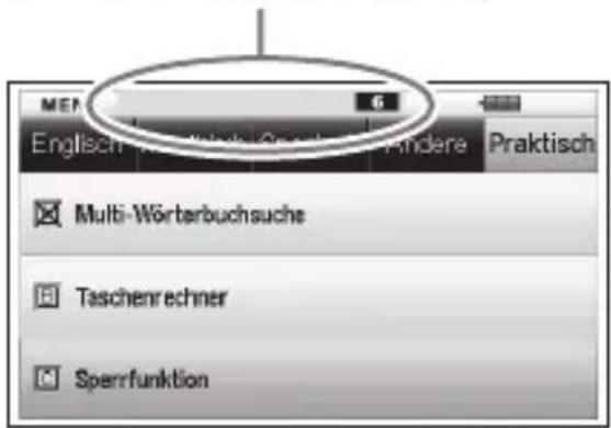 MEP 6 Englisch Wörterbuch-Grass- und andere Praktisch Multi-Wörterbuchsuche Taschenrechner Sperrfunktion