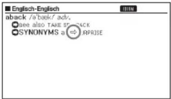 ■ Englisch-Englisch aback /a'beek/ adv. ●see also TAKE SP-ACK ●SYNONYMS a ⇔ RPRISE