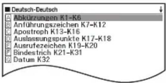 Deutsch-Deutsch A Abkürzungen K1-K6 B Anführungszeichen K7-K12 C Apostroph K13-K16 D Auslassungspunkte K17-K18 E Ausrufezeichen K19-K20 F Bindestrich K21-K31 G Datum K32