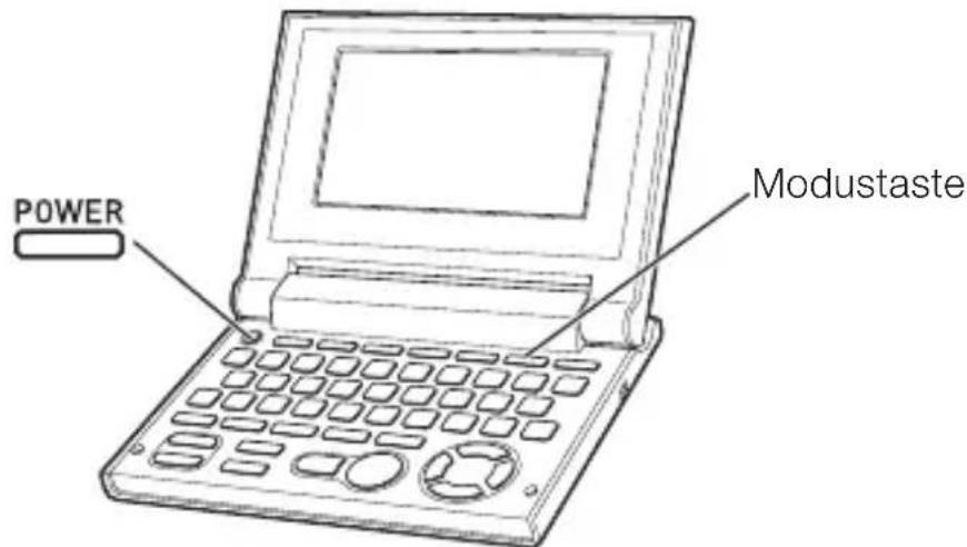 POWER Modustaste