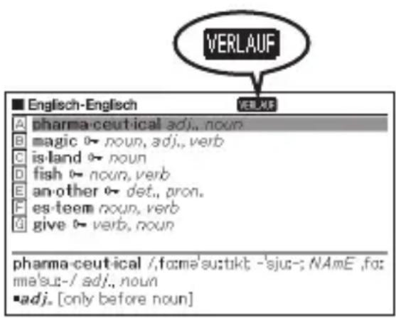 VERLAUF ■ Englisch-Englisch VERLAUF A pharma-ceutical adj., noun B magic o← noun, adj., verb C is-land o← noun D fish o← noun, verb E an-other o← det., pron. F es-teem noun, verb G give o← verb, noun pharma-ceutical /,fɔ:me'su:tɪkt; -'sju:-; NAmE ,fɔ:ma'su:-/ adj., noun ▪adj. [only before noun]