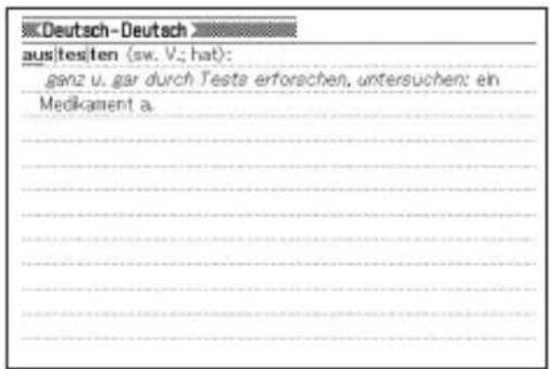 Deutsch-Deutsch ausitesiten (sw. V.; hat): ganz u. gar durch Tests erforschen, untersuchen: ein Medikament a.