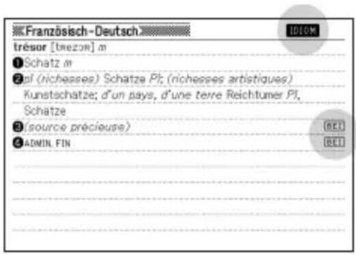 CASIO EW-G5500V - Geben Sie den französischen Begriff ein, den Sie nachschlagen möchten. - 2