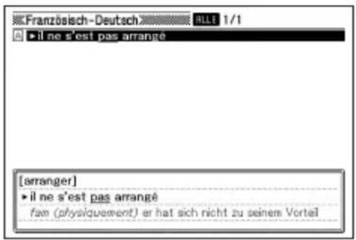 Französisch-Deutsch 1/1 il ne s'est pas arrangé [arranger] il ne s'est pas arrangé fam (physiquement) er hat sich nicht zu seinem Vorteil