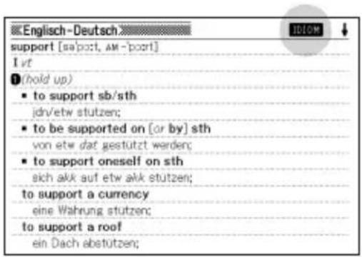 English-Deutsch support [sa'post, AM-'post] I vt (hold up) • to support sb/sth jdn/etw stutzen; • to be supported on [or by] sth von etw dat gestutzt werden; • to support oneself on sth sich akk auf etw akk stutzen; to support a currency eine Währung stutzen; to support a roof ein Dach abstutzen;