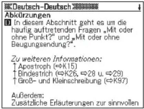 Deutsch-Deutsch Abkürzungen In diesem Abschnitt geht es um die häufig auftretenden Fragen „Mit oder ohne Punkt?“ und „Mit oder ohne Beugungsendung?“. Zu weiteren Informationen: Apostroph (⇔K15) Bindestrich (⇔K26, ⇔28 u. ⇔29) Groß- und Kleinschreibung (⇔K97) Außerdem: Zusätzliche Erläuterungen zur sinnvollen