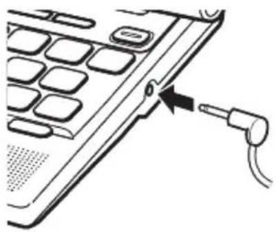 CASIO EW-G3600V - Schließen Sie den Ohrhörer an das elektronische Wörterbuch an. - 1