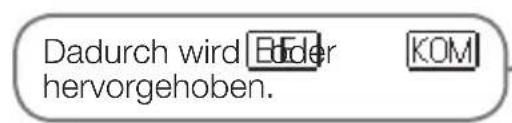 Dadurch wird Eder hervorgehoben.