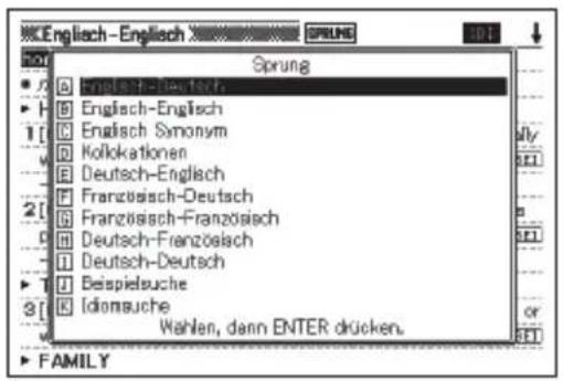Englisch-Englisch Sprung Sprung Englisch-Deutsch Englisch-Englisch Englisch Synonym Kolkokationen Deutsch-Englisch Französisch-Deutsch Französisch-Französisch Deutsch-Französisch Deutsch-Deutsch Beispielsuche Idiomsuche Wahlen, dann ENTER drücken. FAMILY