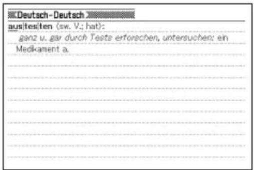 Deutsch-Deutsch ausitesiten (sw. V.; hat): ganz u. gar durch Tests erforschen, untersuchen: ein Medikament a.