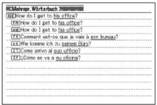 Mehrpr. Wörterbuch How do I get to his office? How do I get to his office? How do I get to his office? Comment est-ce que je vais à son bureau? Wie komme ich zu seinen Euro? Come amivo al suo ufficio? Como se va a su oficina?