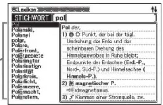 Stichwort [pol] Pol Polanski, Polanyl polar. Polare, Polarfront, Polargebiete Polaringer Polarisation Polarität Polankreis, Polaricht, Polomacere, Polasmacht, Polärstem. Pol der. 1) Punkt, der bei der tägl. Umdrehung der Erde und dar scheinbaren Drehung des Himmelsgewobes in Ruhe bleibt; Endpunkte der Erdachee (Erdl.-P., Nord-, Süd-P.) und Himmelsachee ( Himmels-P.). 2) Magnetischer P. ← Erdmagnetena. 3) Klemman einer Stronquelle, zw.