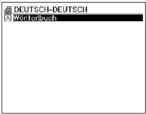 DEUTSCH-DEUTSCH Wörterbuch