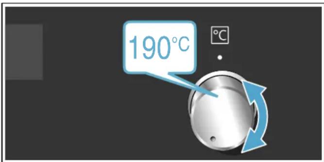 SIEMENS iQ300 HE274ABS0 - Heizart und Temperatur einstellen - 2