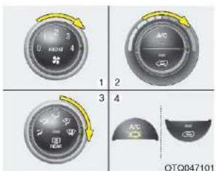 2 3 4 1 2 3 4 A/C OTQ047101