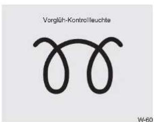 Vorglüh-Kontrolleuchte W-60