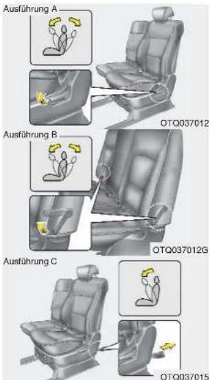 Ausführung A QTQ037012 Ausführung B QTQ037012G Ausführung C QTQ037015