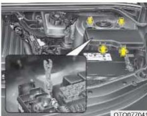 HYUNDAI H-1 Grand Starex (2008) - Sicherungen ersetzen (Fahrzeuginnenraum) - 1
