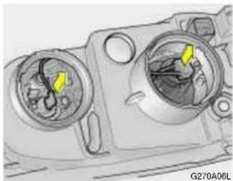 HYUNDAI Grandeur (2004) - SCHEINWERFER UND VORDERE BLINKERLEUCHTE - 5