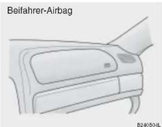 Beifahrer-Airbag B240B04L