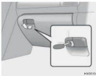 HYUNDAI Grandeur (2004) - HANDSCHUHFACH - 1