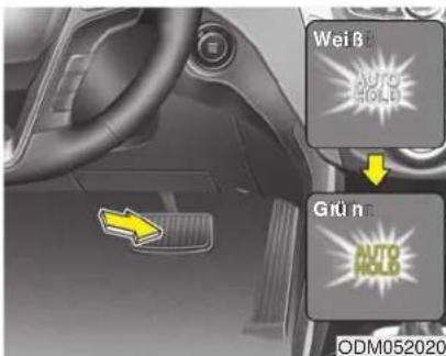 Wei B AUTO HOLD Grun AUTO ODM052020