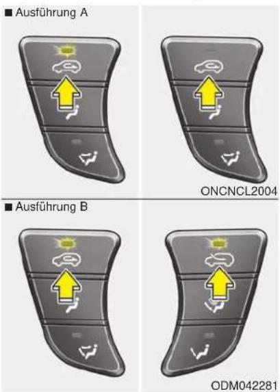 HYUNDAI Grand Santa Fe (2017) - Frischluft-/Umluftschaltung - 1
