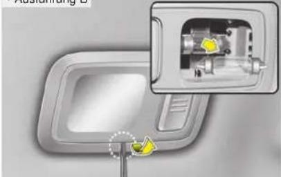 HYUNDAI Grand Santa Fe (2017) - Glühlampe der Türleuchte ersetzen (ausstattungsabhängig) - 4
