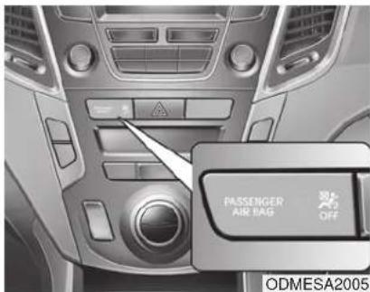 PASSenger AIR BAG ODMESA2005