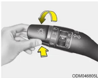 HYUNDAI Grand Santa Fe (2017) - Fernlichtautomatik (ausstattungsabhängig) - 1