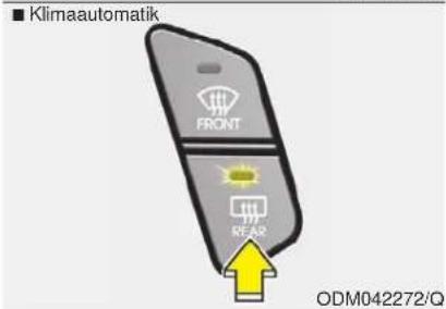Klimaautomatik FRONT REAR ODM042272/Q
