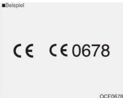 ■Beispiel CE CE 0678 OCE0678