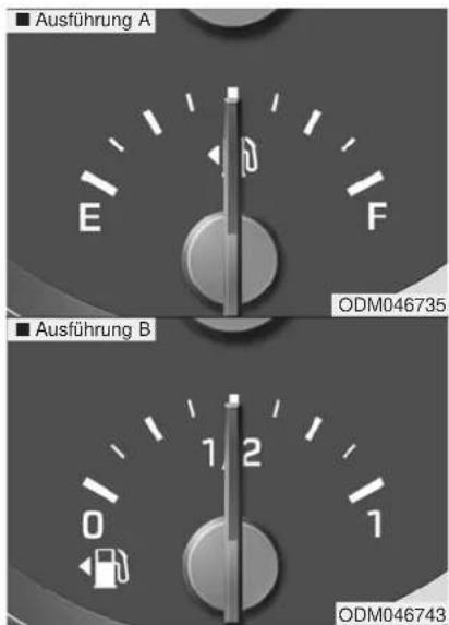 Ausführung A E F ODM046735 Ausführung B 1 2 1 ODM046743