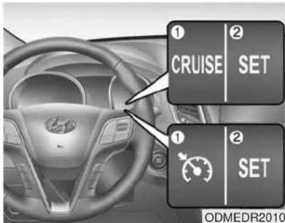 HYUNDAI Grand Santa Fe (2017) - TEMPOMAT (AUSSTATTUNGSABHÄNGIG) - 1
