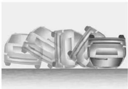 HYUNDAI Grand Santa Fe (2017) - Bedingungen, unter denen Airbags nicht ausgelöst werden - 5