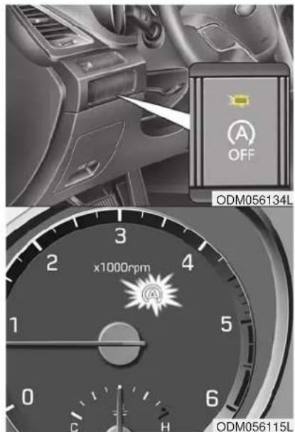 HYUNDAI Grand Santa Fe (2017) - Die Start-/Stopp-Automatik funktioniert unter den folgenden Voraussetzungen: - 1
