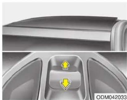 HYUNDAI Grand Santa Fe (2017) - Schiebedach aufstellen - 1