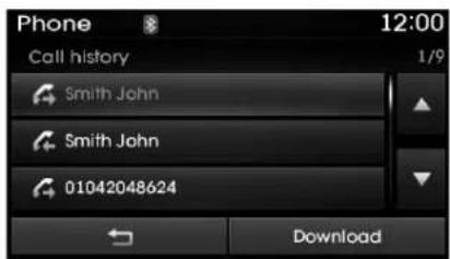 Phone 12:00 Call history 1/9 Smith John Smith John 01042048624 Download