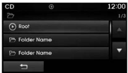CD 12:00 Root Folder Name Folder Name
