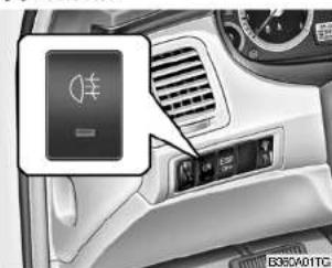 HYUNDAI Azera (2005) - NEBELSCHEINWERFER SCHALTER - 3