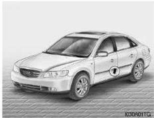 HYUNDAI Azera (2005) - INFORMATIONEN ZU DEN REIFEN - 1