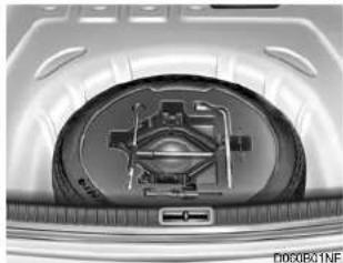 HYUNDAI Azera (2005) - AUSWECHSELN EINES DEFEKTEN REIFENS - 2