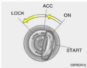 LOCK ACC ON PUSH START C070C01E