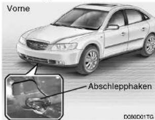 Vorne Abschlepphaken D080D01TG