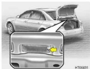 HYUNDAI Azera (2005) - GEPÄCKRAUMLEUCHTE - 1