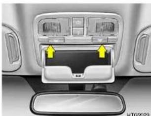 HYUNDAI Azera (2005) - Manuelle Betätigung des Schiebedachs - 1