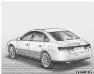 HYUNDAI Azera (2005) - ZUSÄTZLICHE ERHÖHTE BREMSLEUCHTE - 1