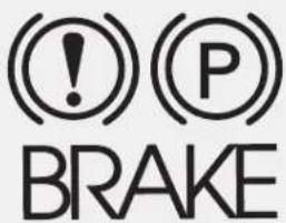 (!) (P) BRAKE