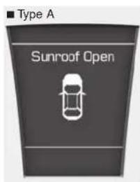 ■ Type A Sunroof Open